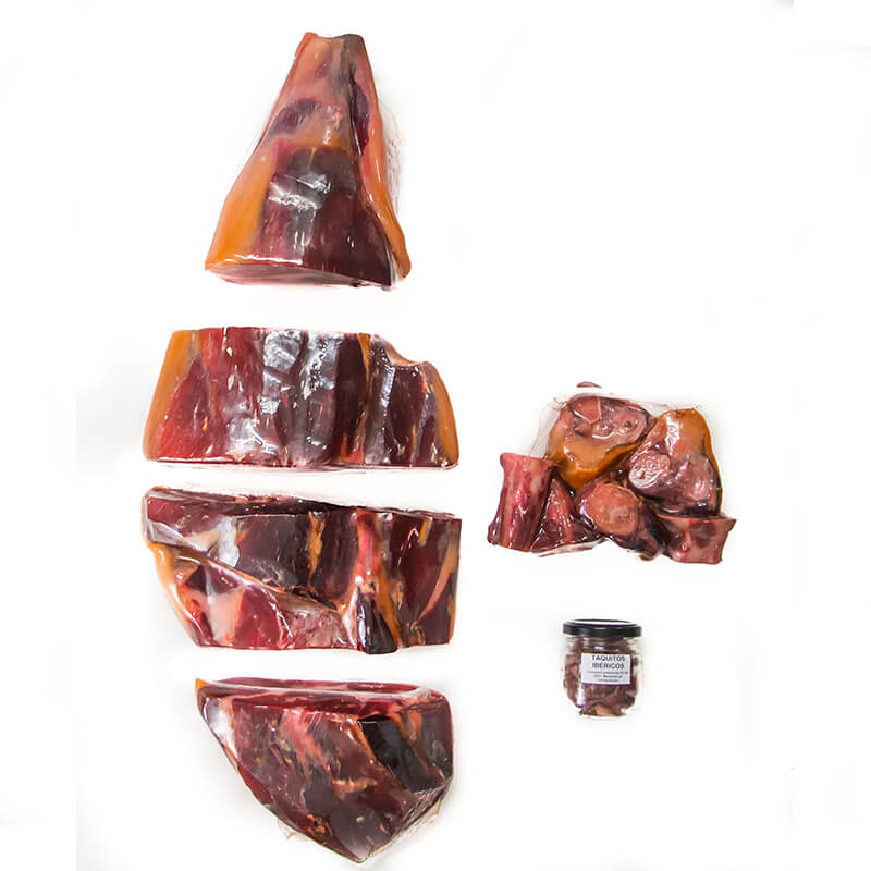 Jamón de Bellota 100% Ibérico Deshuesado y Pelado