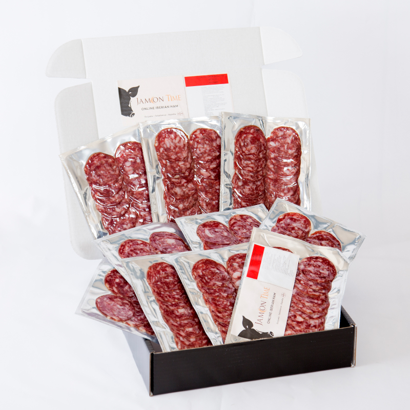 Lote Salchichón Ibérico Bellota   loncheado