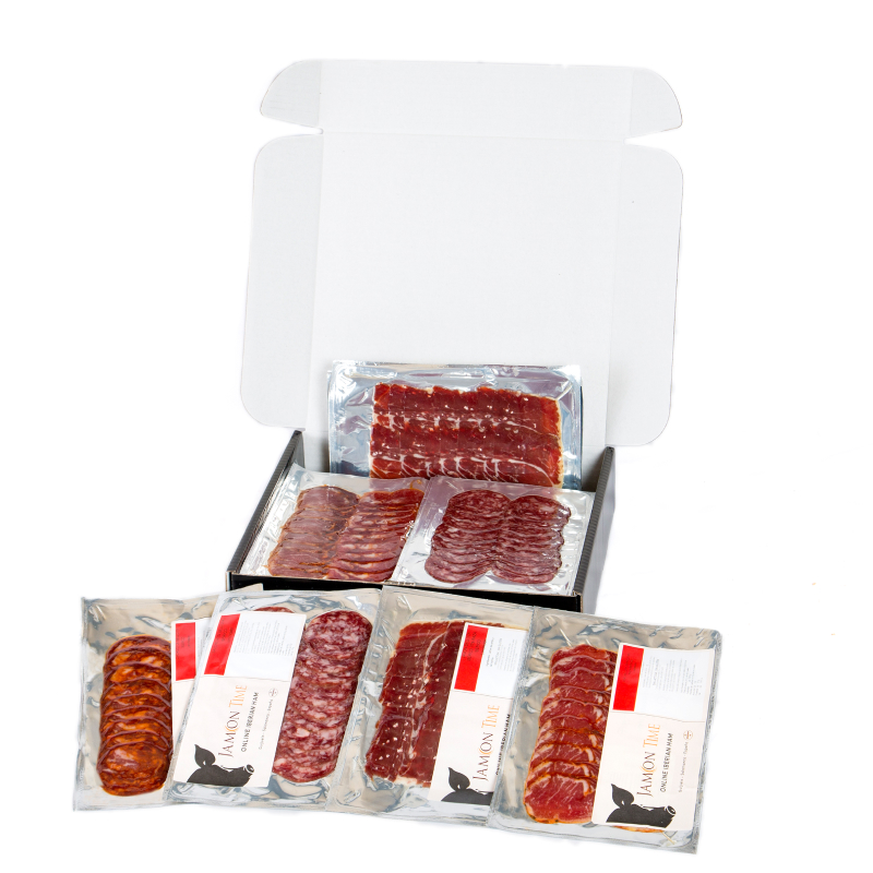 Surtido Ibérico de Bellota con Jamón   loncheado